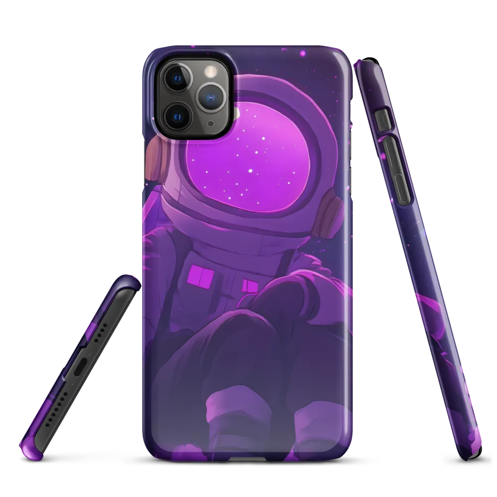 Contemplation in Cosmic Dreams | Phone Case |  11 Pro Max | Snap Case | Glossy