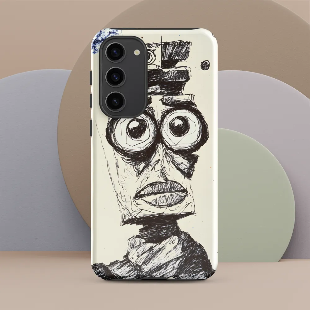 Abstract Surrealist Figure in Cubism