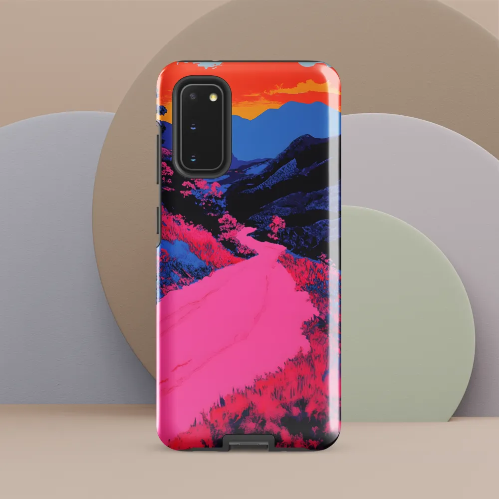 Ethereal Landscape in Vivid Hues