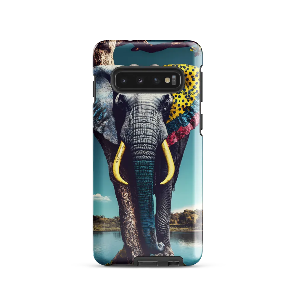 Playful Elegance: The Surreal Elephant