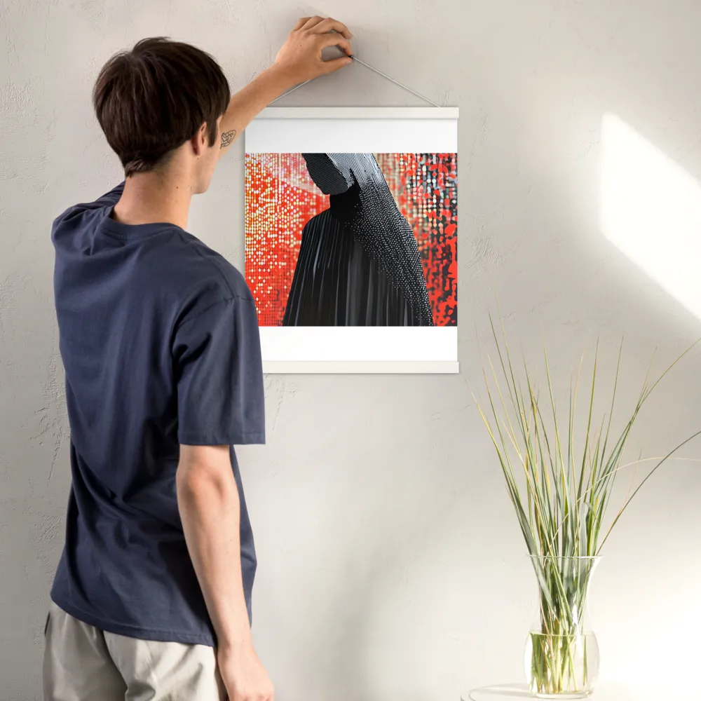 Veil of Modernity | Poster With White Wood Hanger | 16″×20″