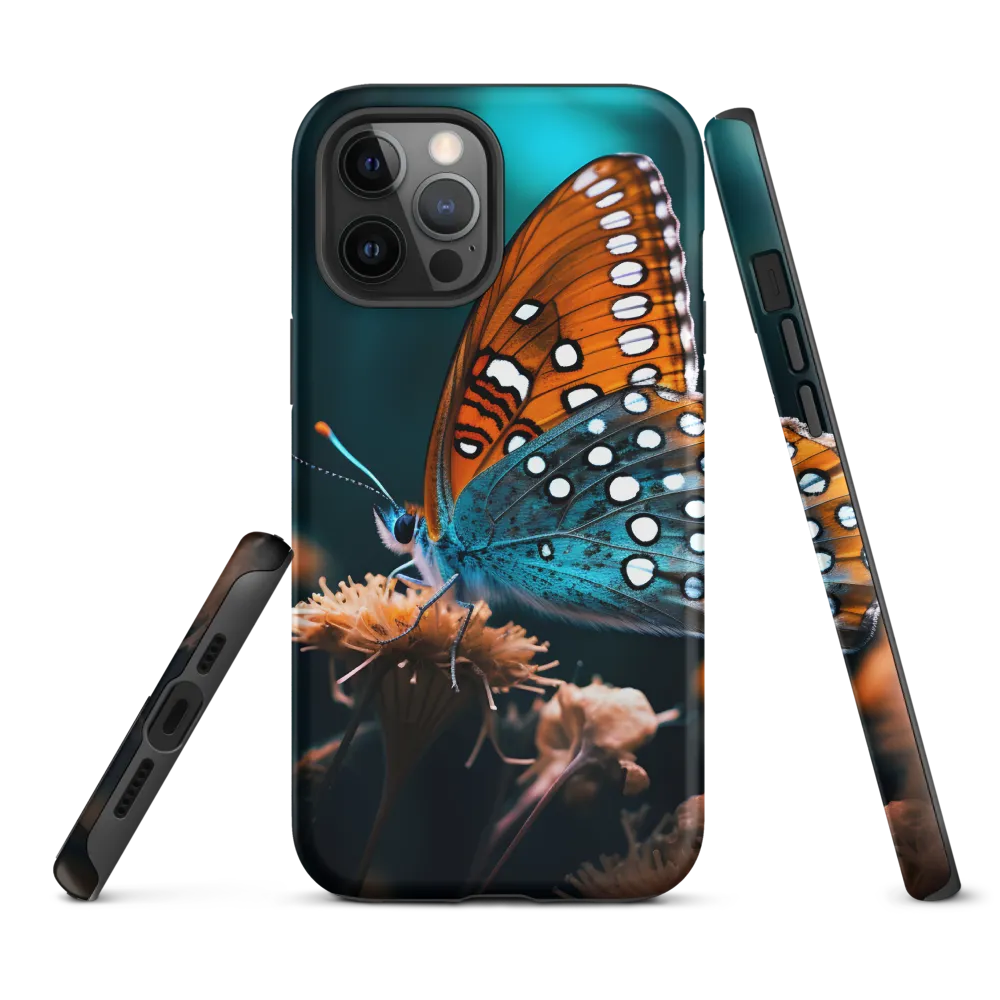 Whispers of Color: The Butterfly's Embrace