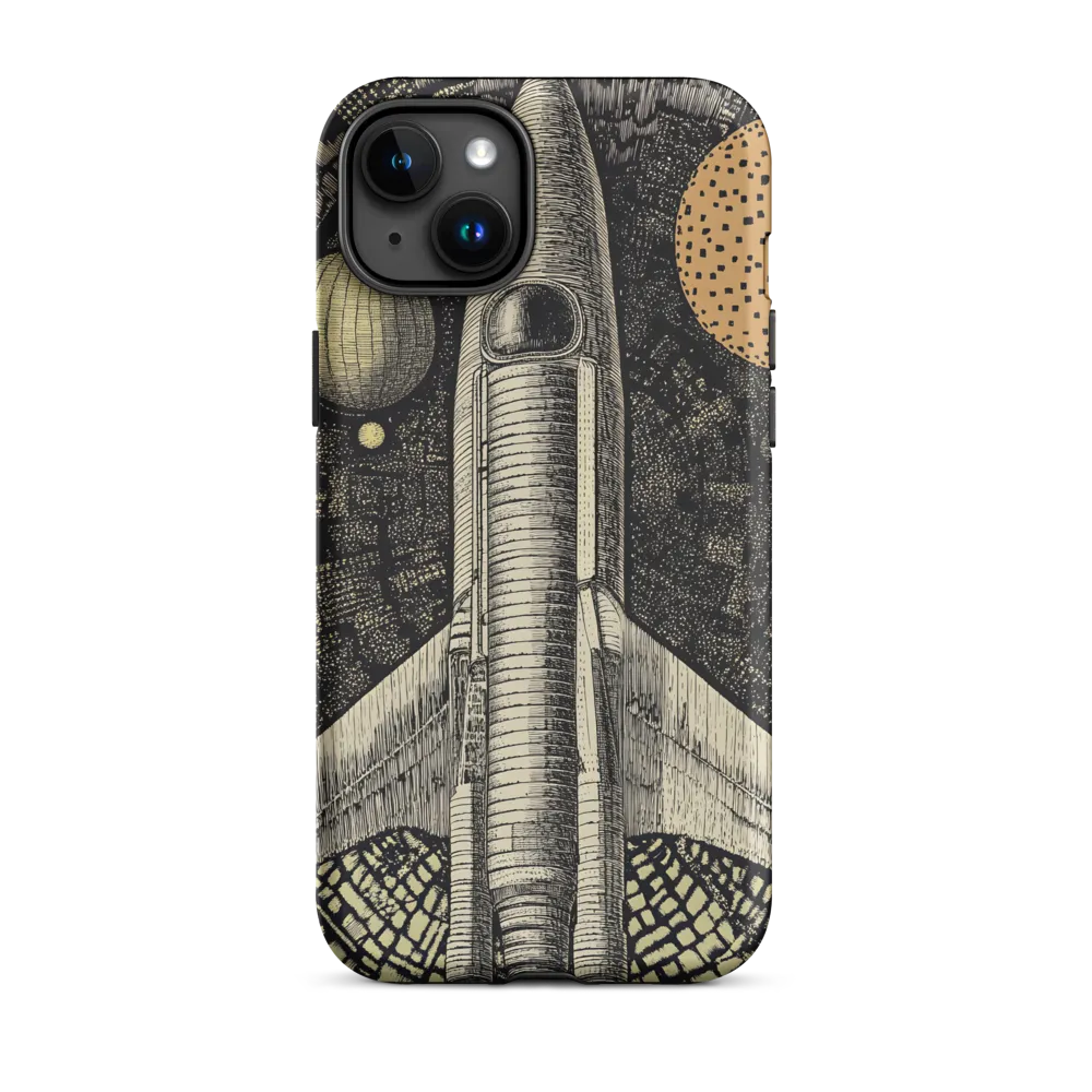 Voyage to the Unknown | Phone Case |  15 Plus | Tough Case | Matte