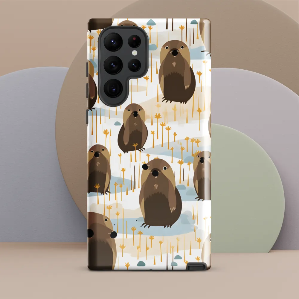 Whimsical Waters: A Celebration of Otters and Seals