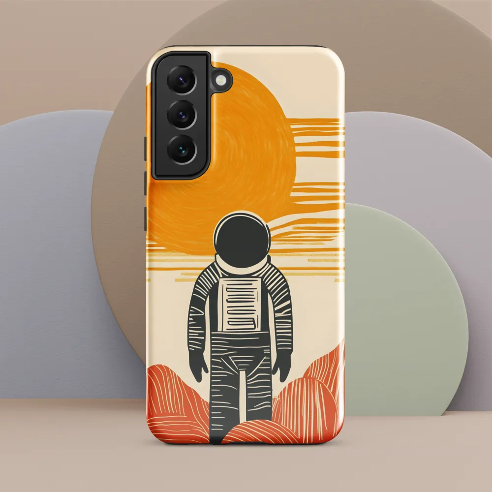 Contemplation on a Distant World | Phone Case |  S22 Plus | Tough Case | Glossy