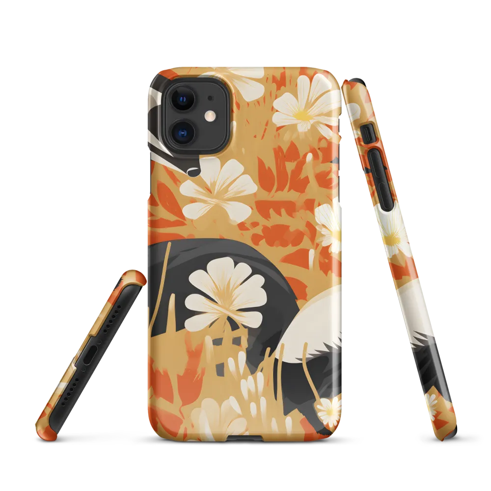 Whimsical Badgers in Bloom