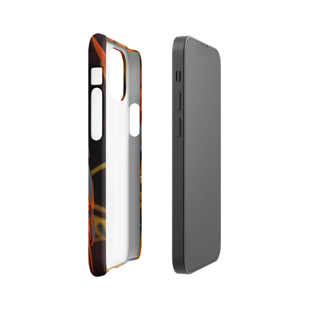 Tropical Symphony | Phone Case |  13 Mini | Snap Case | Matte