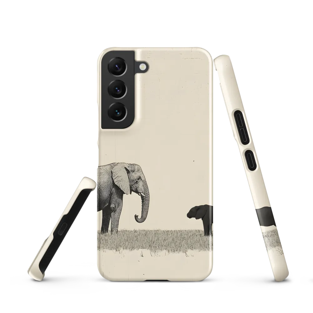 Contrasting Companions | Phone Case |  S22 | Snap Case | Matte