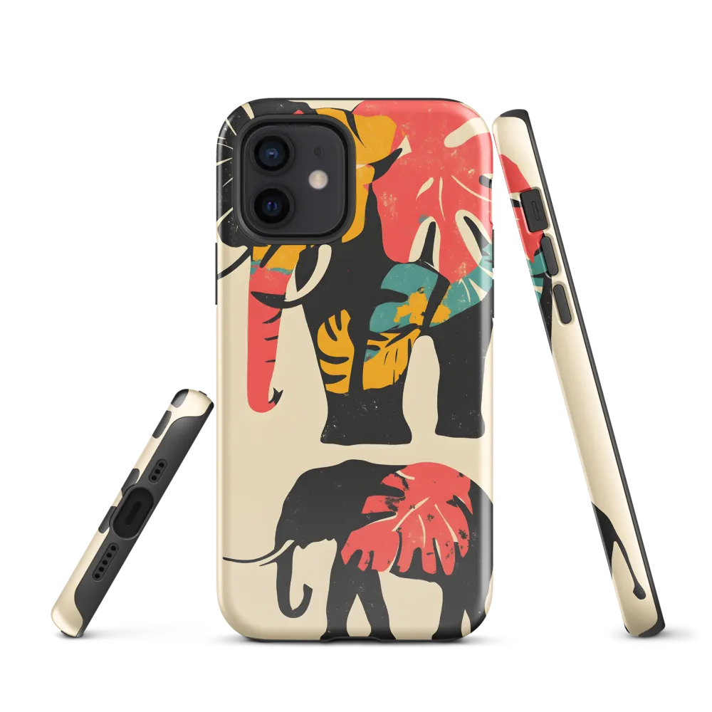 Tropical Elegance: The Elephant's Dance