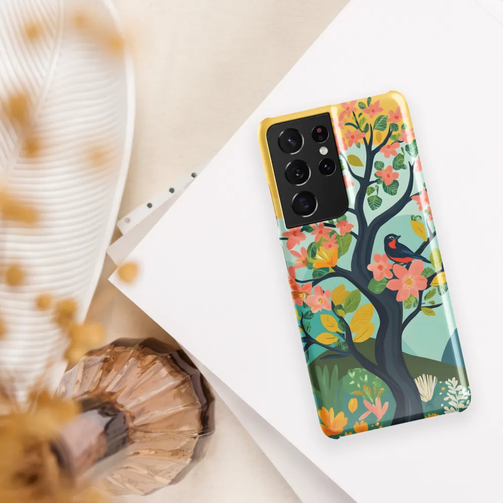 Spring Blossoms: A Serene Encounter