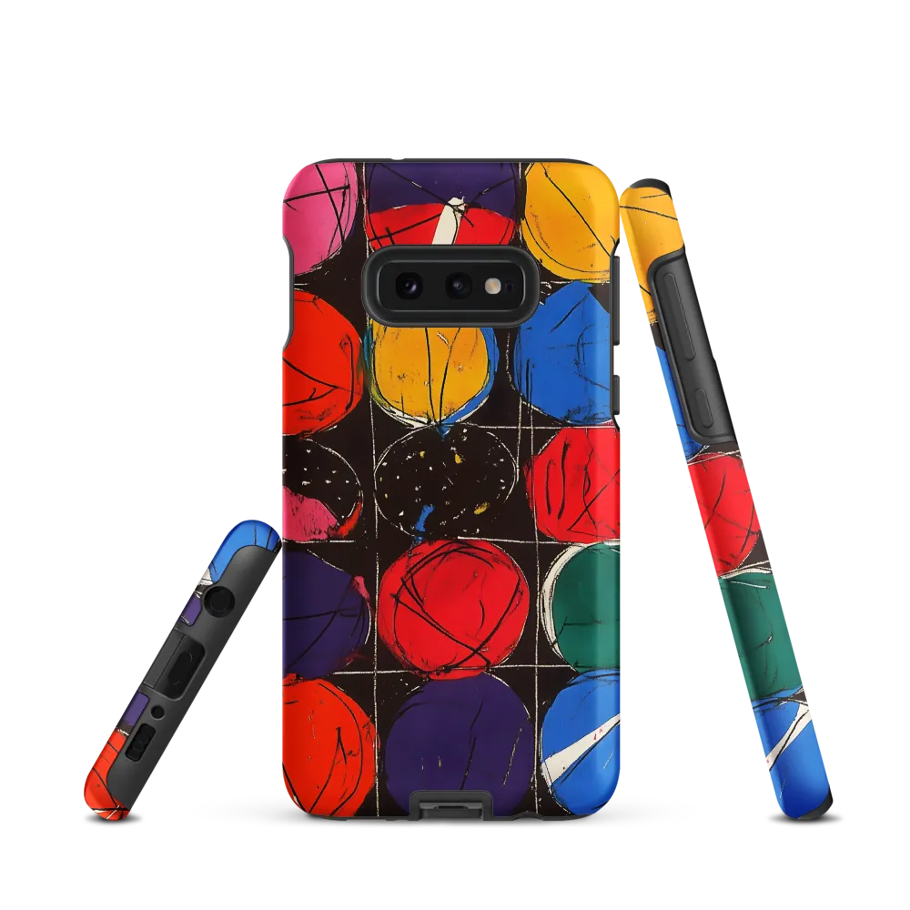 Colorful Circles in Abstract Harmony