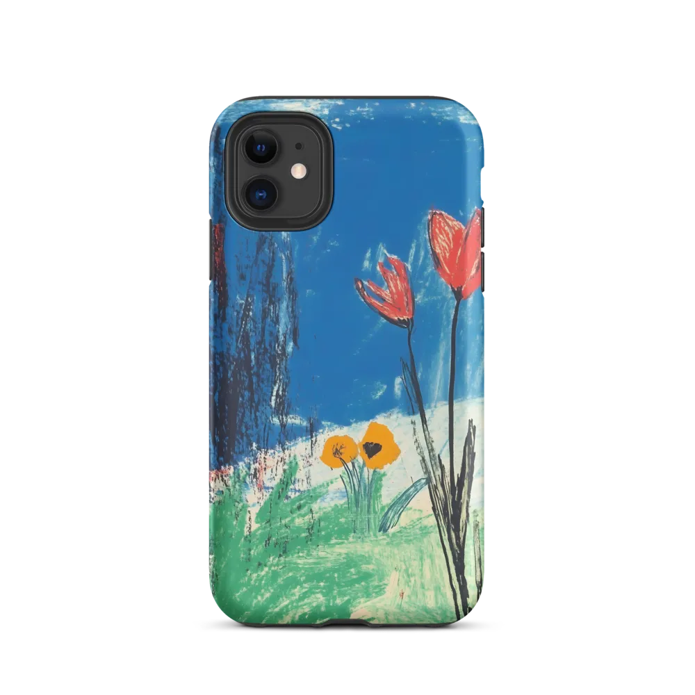 Joyful Blossoms in Blue