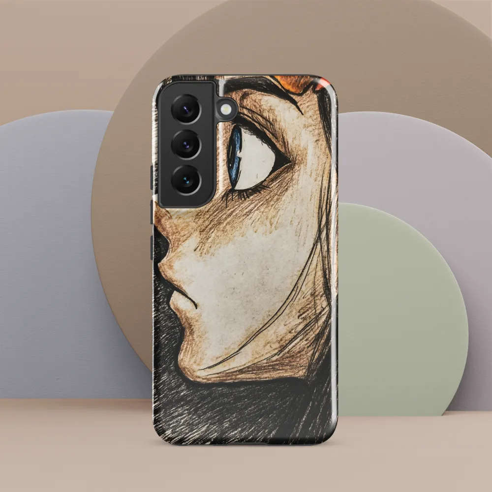 Reflections in Profile | Phone Case |  S22 | Tough Case | Glossy