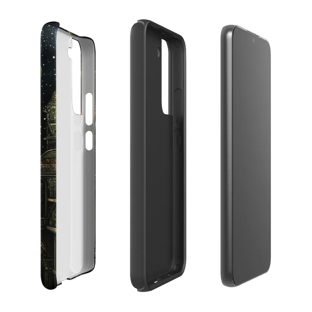 Celestial City: A Journey Through the Cosmos | Phone Case |  S22 Plus | Tough Case | Matte