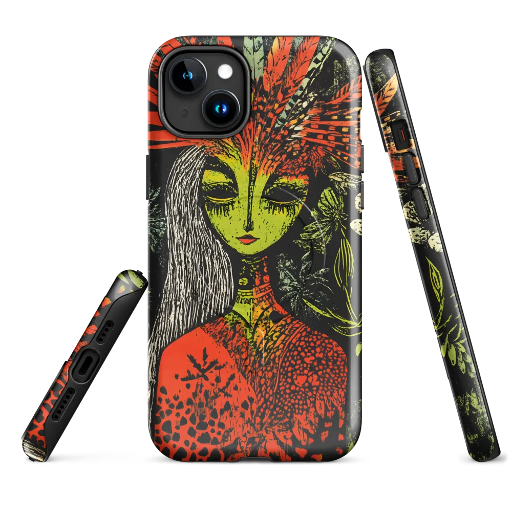 Mystical Flora: A Surreal Portrait