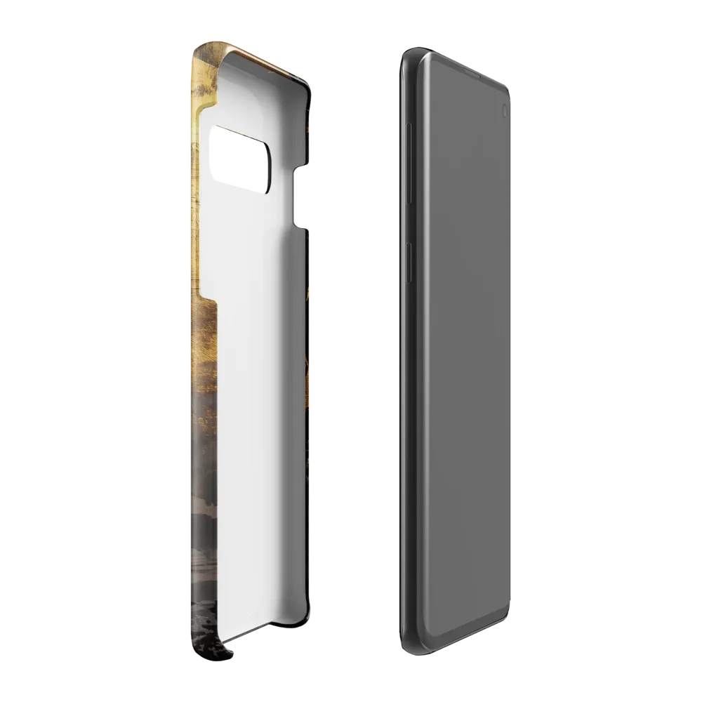 Golden Serenity | Phone Case |  S10 Plus | Snap Case | Glossy