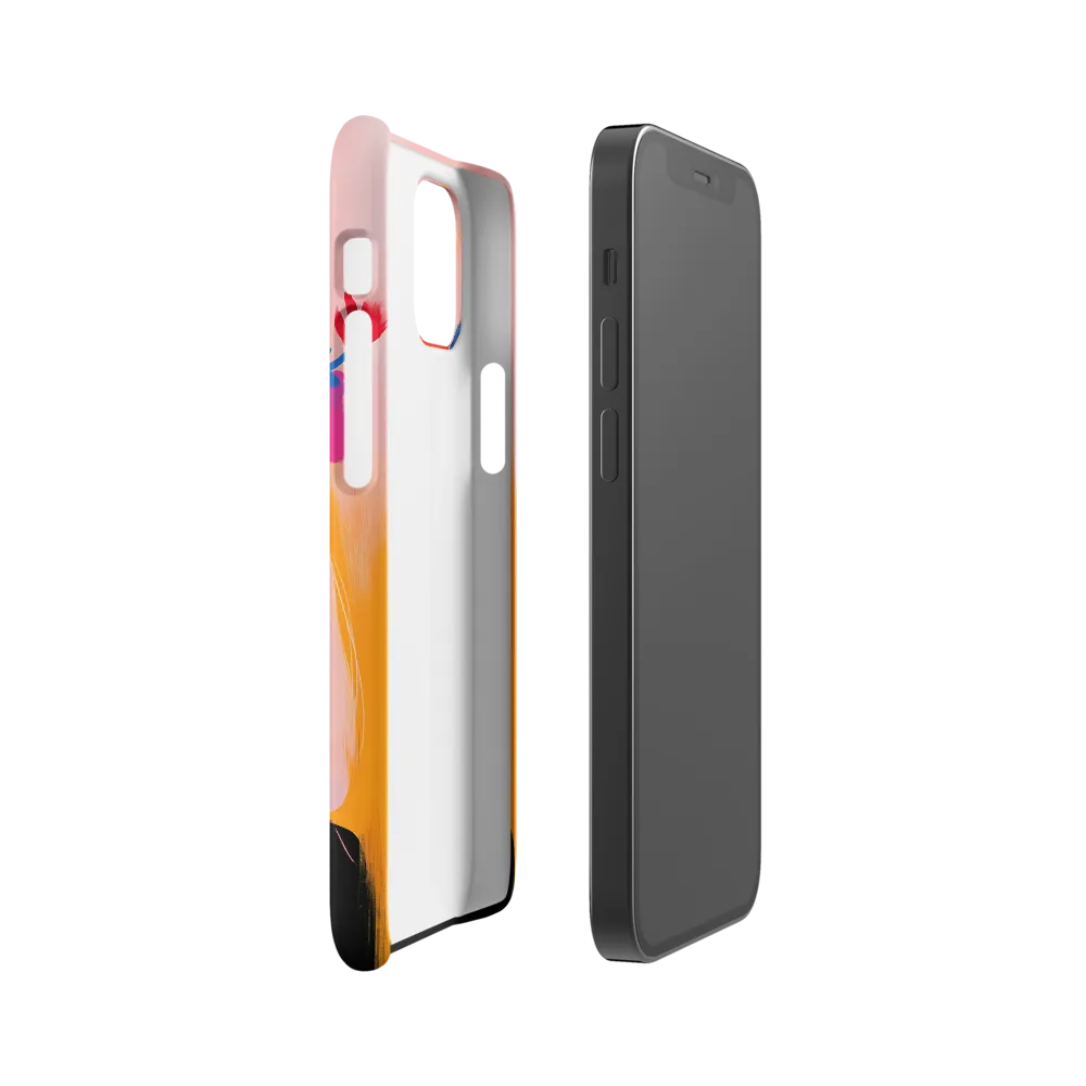 Floral Serenity | Phone Case |  12 Mini | Snap Case | Matte
