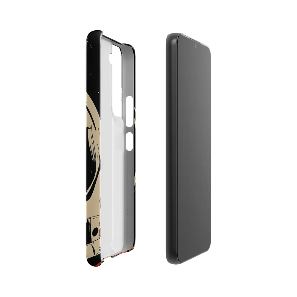 Gaze of the Astronaut | Phone Case |  S22 | Snap Case | Glossy