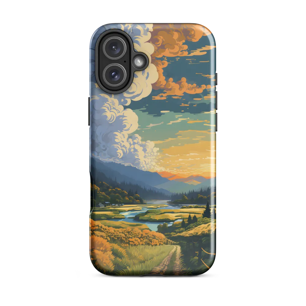 Tranquil Valley at Dusk