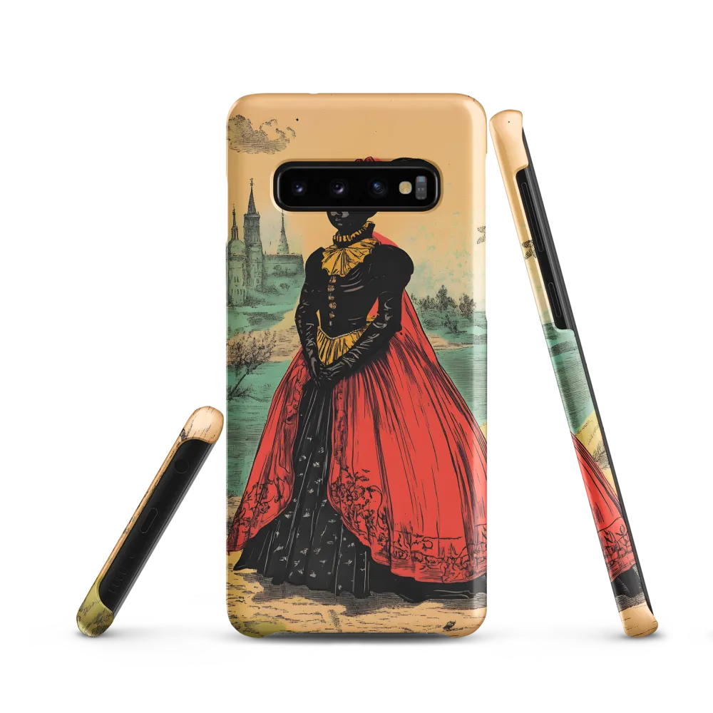 Elegance in Red and Gold