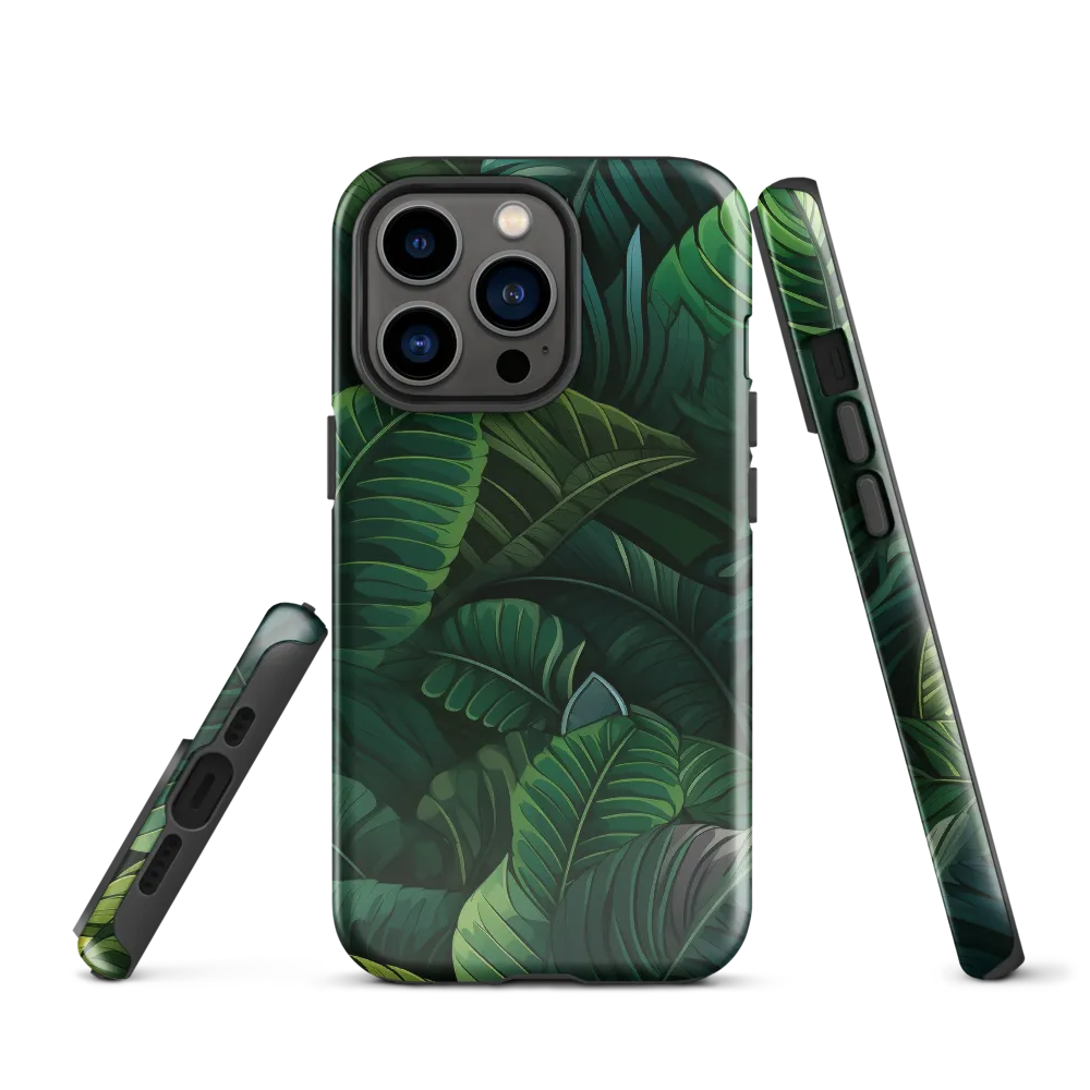 Lush Canopy: A Tropical Foliage Study