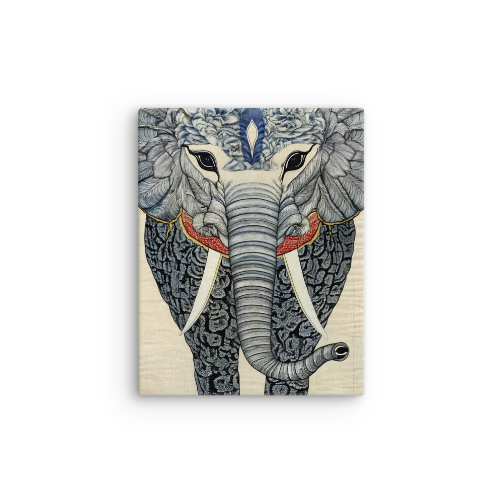 Majesty of the Elephant | Thin Canvas | 11″×14″