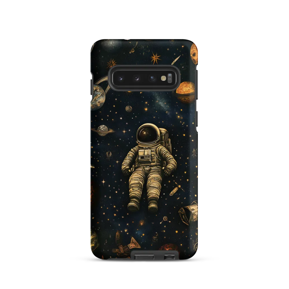Cosmic Voyage: An Astronaut's Solitude
