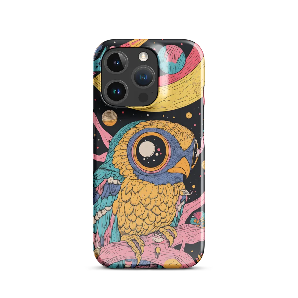 Whimsical Cosmic Owl | Phone Case |  16 Pro | Snap Case | Glossy