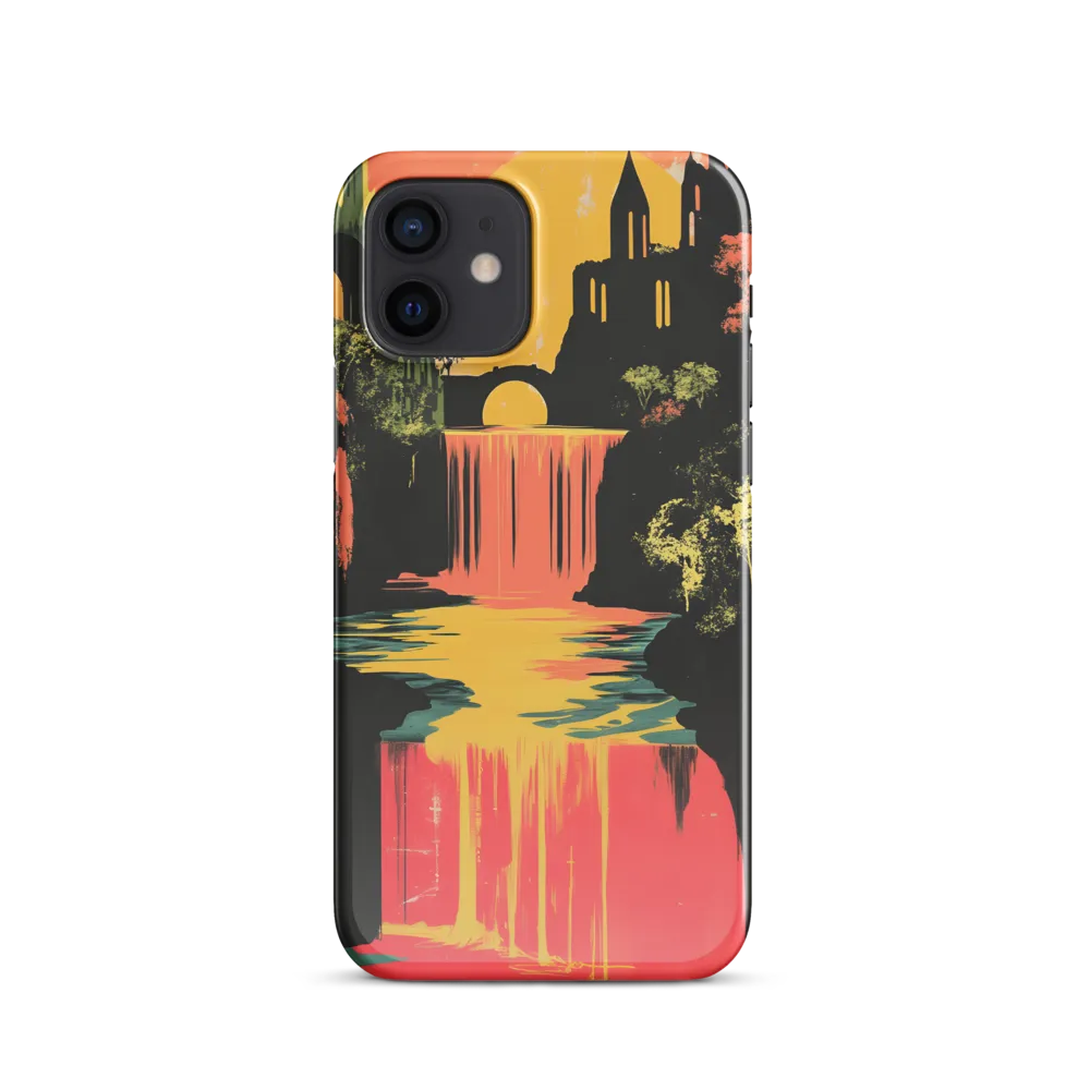 Elysian Echoes: A Surreal Reflections | Phone Case |  12 | Snap Case | Glossy