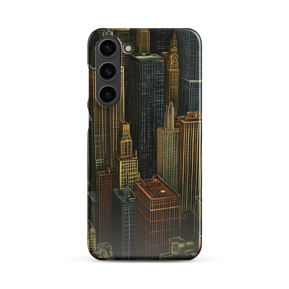 Urban Elegance: A Golden Cityscape