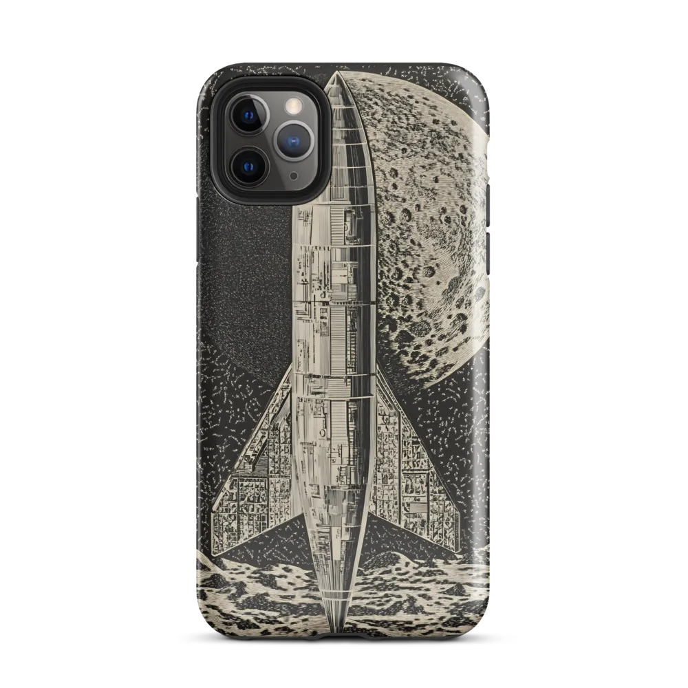 Journey to the Moon | Phone Case |  11 Pro Max | Tough Case | Glossy