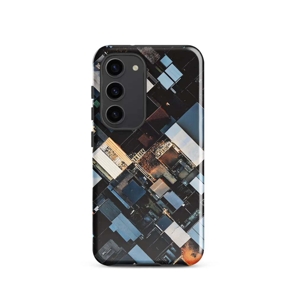 Urban Mosaic from Above
