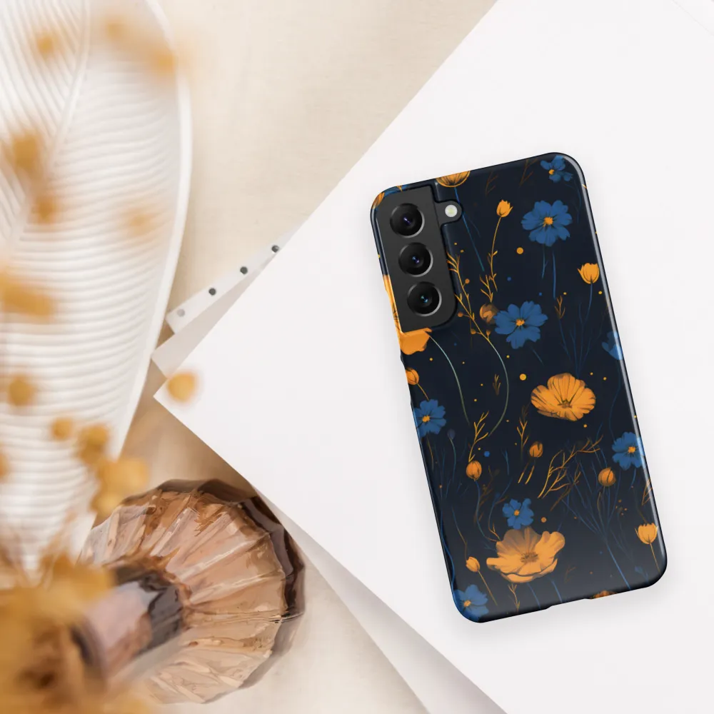 Nocturnal Blossoms | Phone Case |  S22 Plus | Snap Case | Glossy