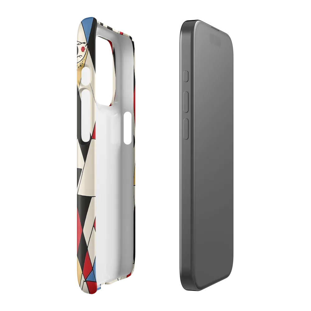 Dynamic Geometric Symphony | Phone Case |  15 Pro | Snap Case | Glossy