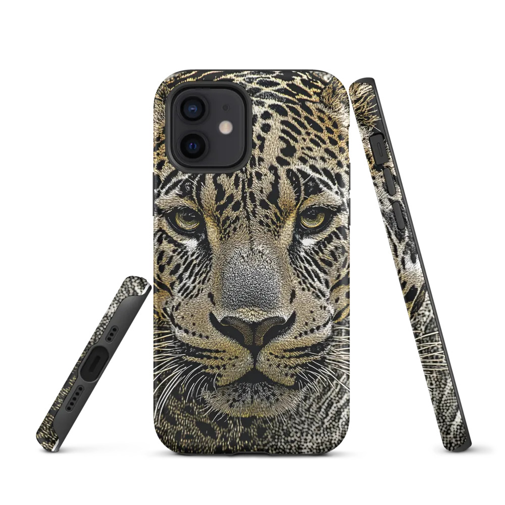 The Majestic Gaze: Portrait of a Leopard