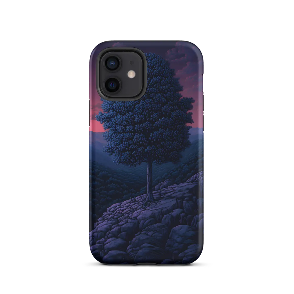 Solitary Sentinel: A Tree at Dusk
