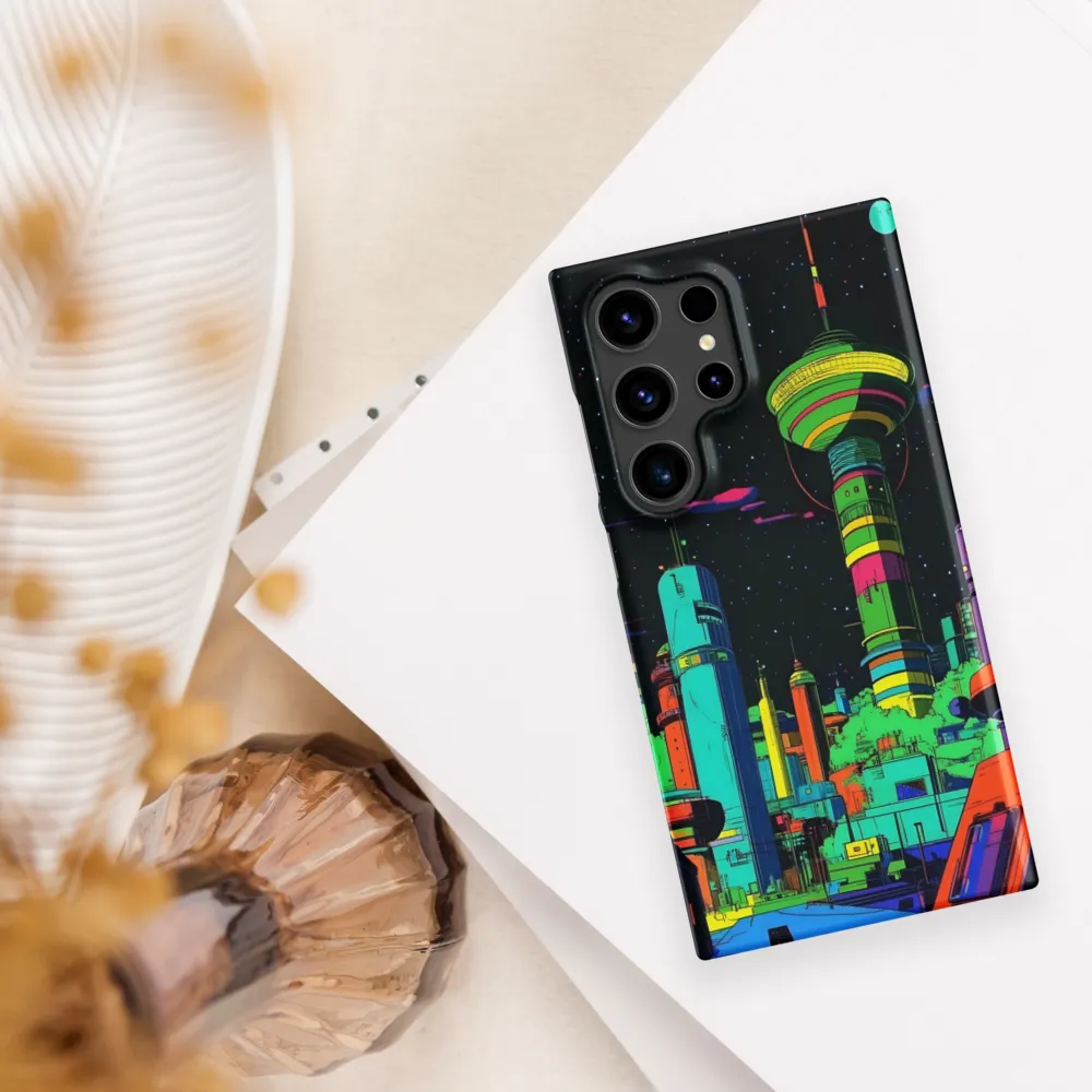 Neon Dreams: A Futuristic Cityscape