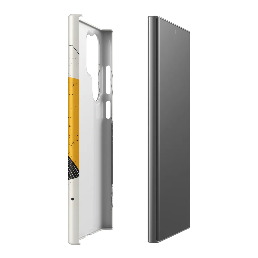 Dynamic Harmony in Black and Yellow