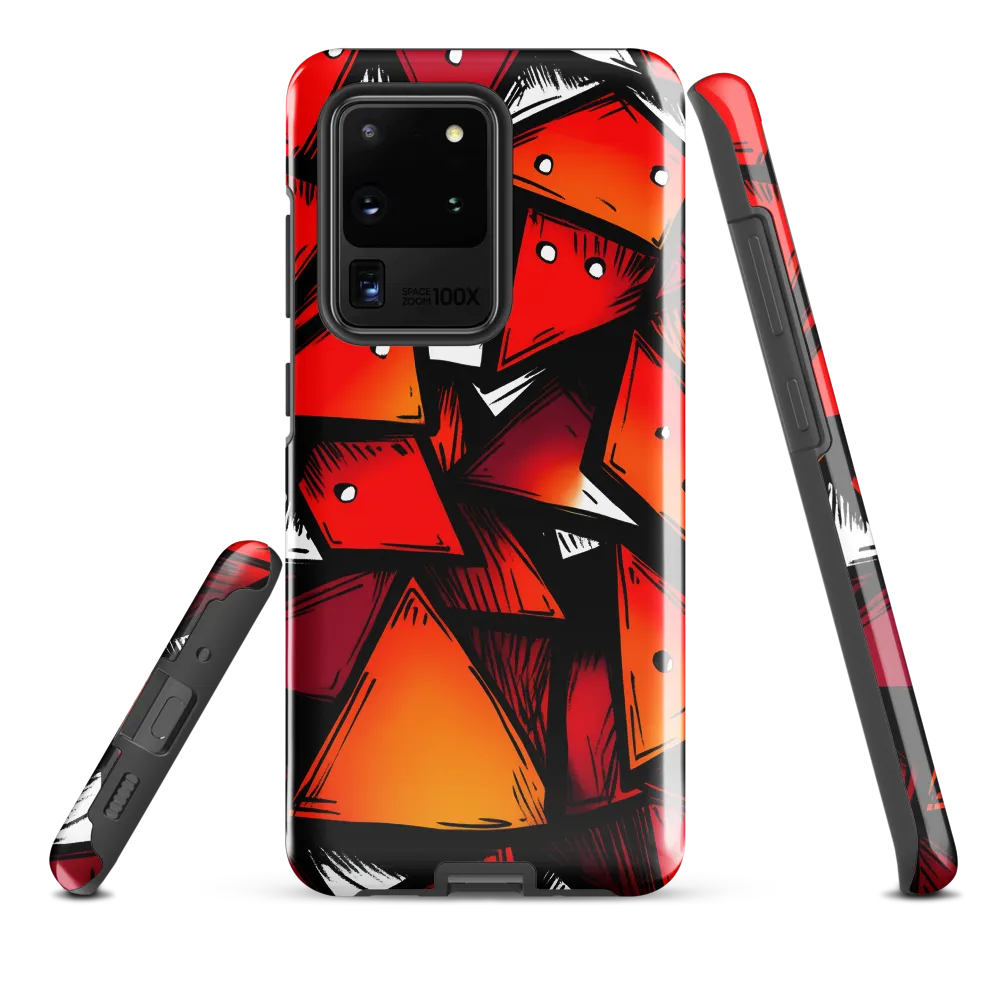 Dynamic Geometry of Red and Orange
