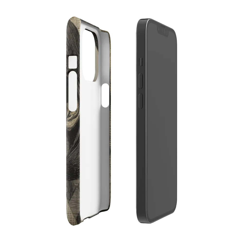 Contemplative Reflection | Phone Case |  13 Pro | Snap Case | Glossy