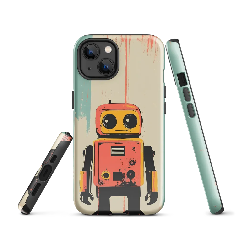 Retro Robot Charm