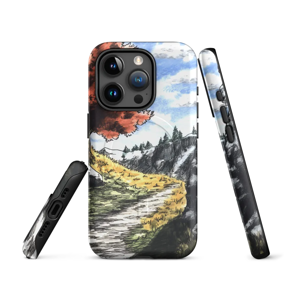 Whispers of Autumn | Phone Case |  15 Pro | MagSafe® Tough Case | Matte