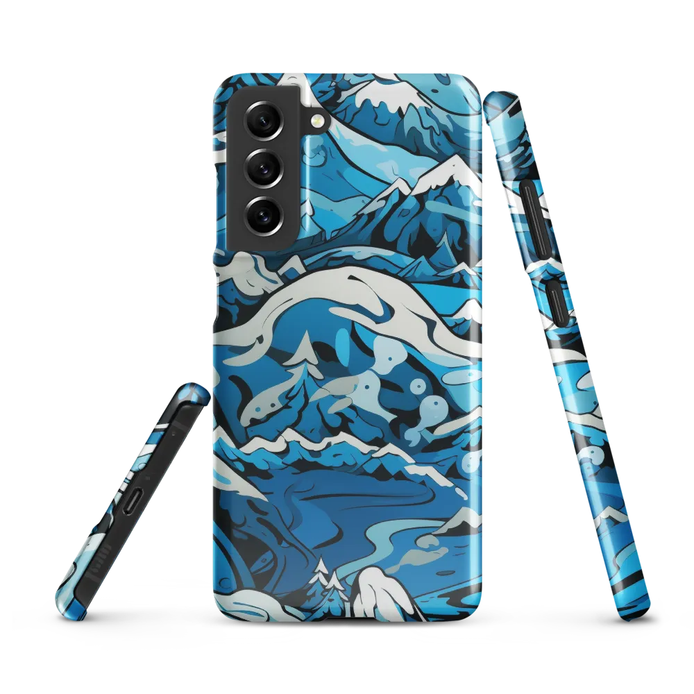 Frozen Harmony: A Blue Mountain Odyssey
