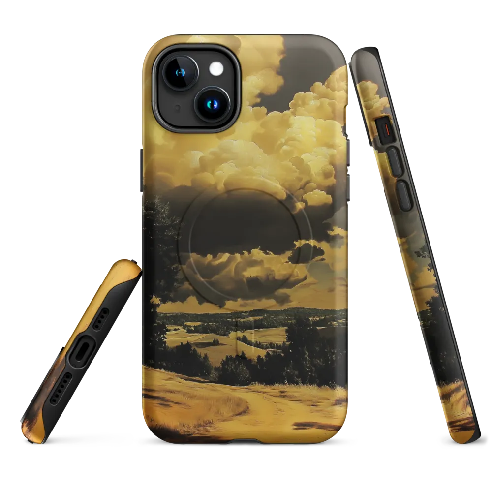 Golden Serenity in the Landscape