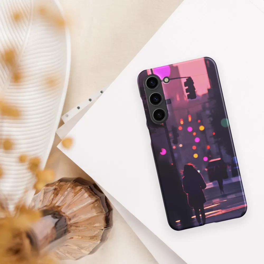 City Silhouettes at Dusk | Phone Case |  S23 Plus | Snap Case | Matte