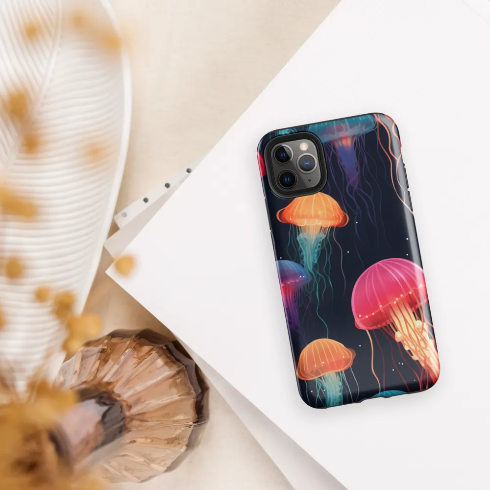 Ethereal Dance of Jellyfish | Phone Case |  11 Pro Max | Tough Case | Glossy