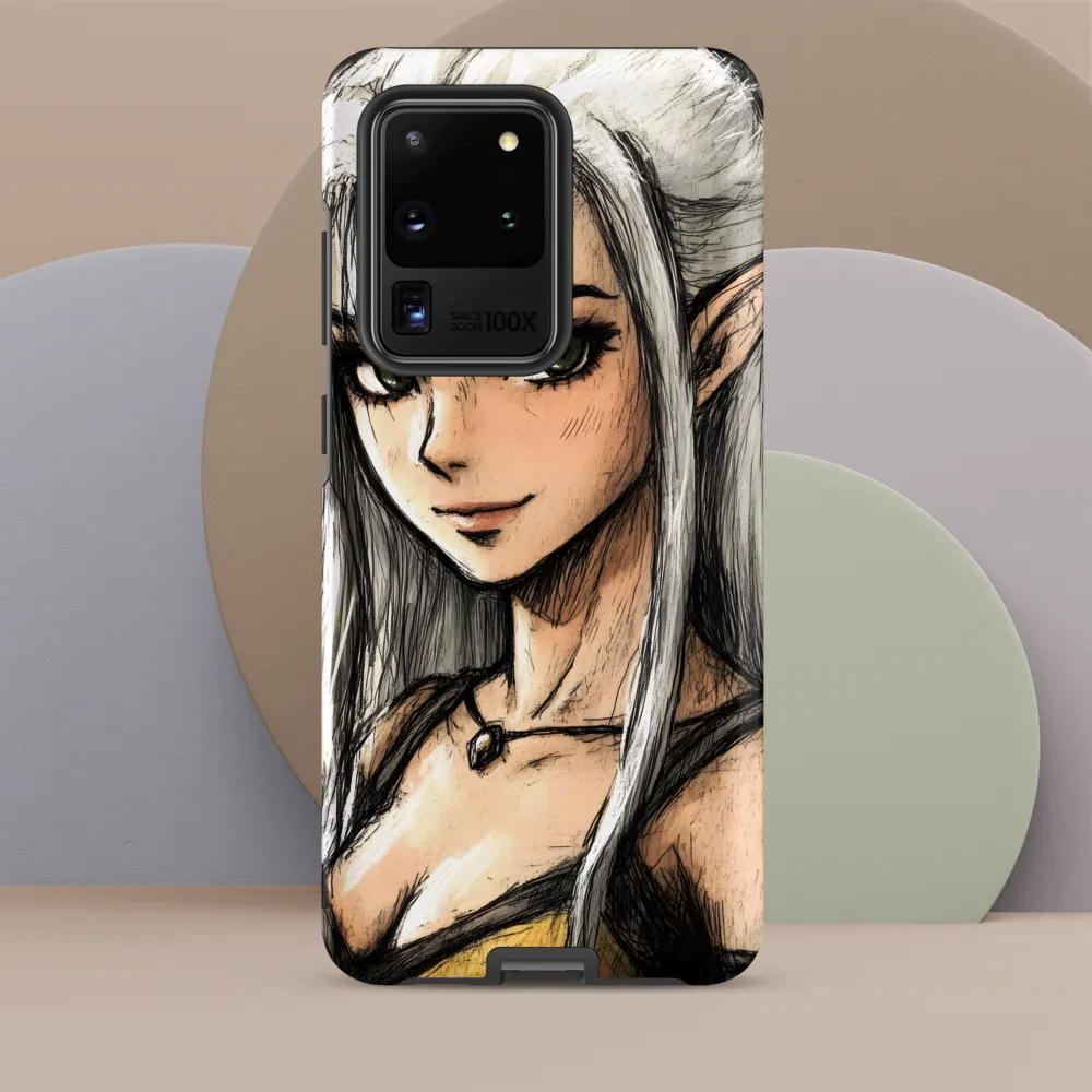 Ethereal Elegance: The Elf's Portrait