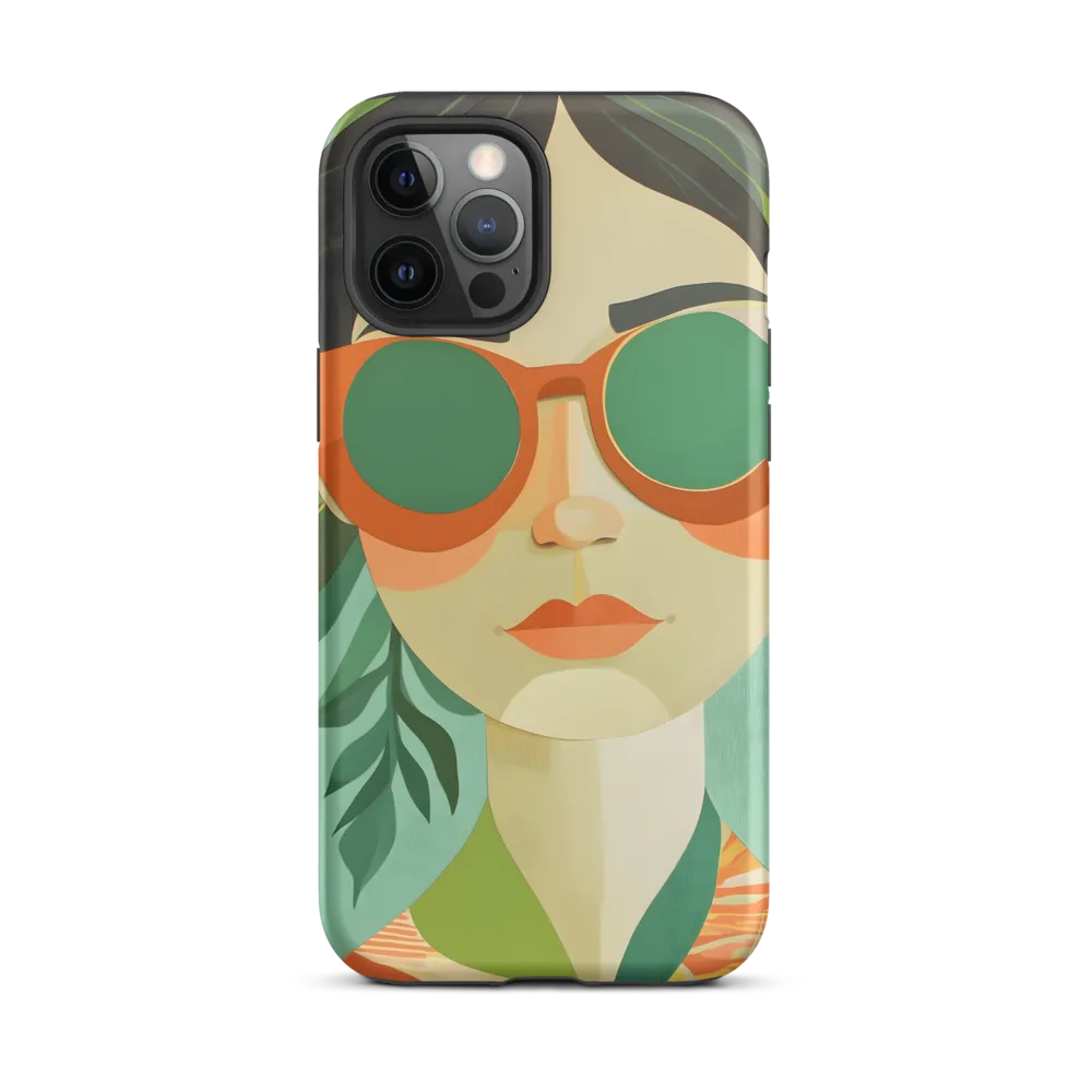 Bold Serenity: A Modern Portrait