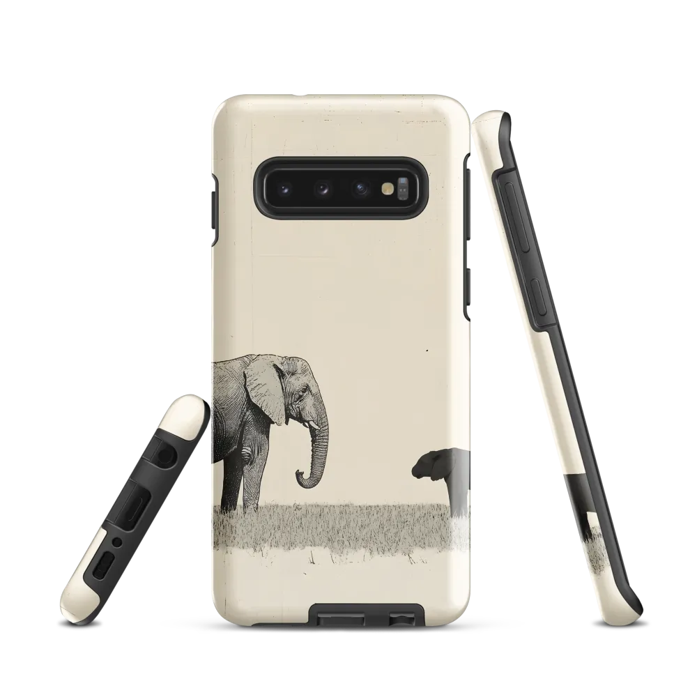 Contrasting Companions | Phone Case |  S10 | Tough Case | Glossy