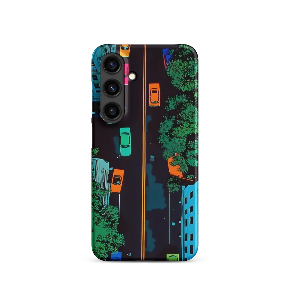 Urban Pulse: A Colorful Intersection